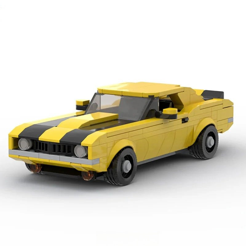 Camaro Z28 Classic Muscle Custom Lego Cars Minifigures Building Block Toys - DelsBricks MinifiguresMinifiguresDelsBricks MinifiguresDelsbricks