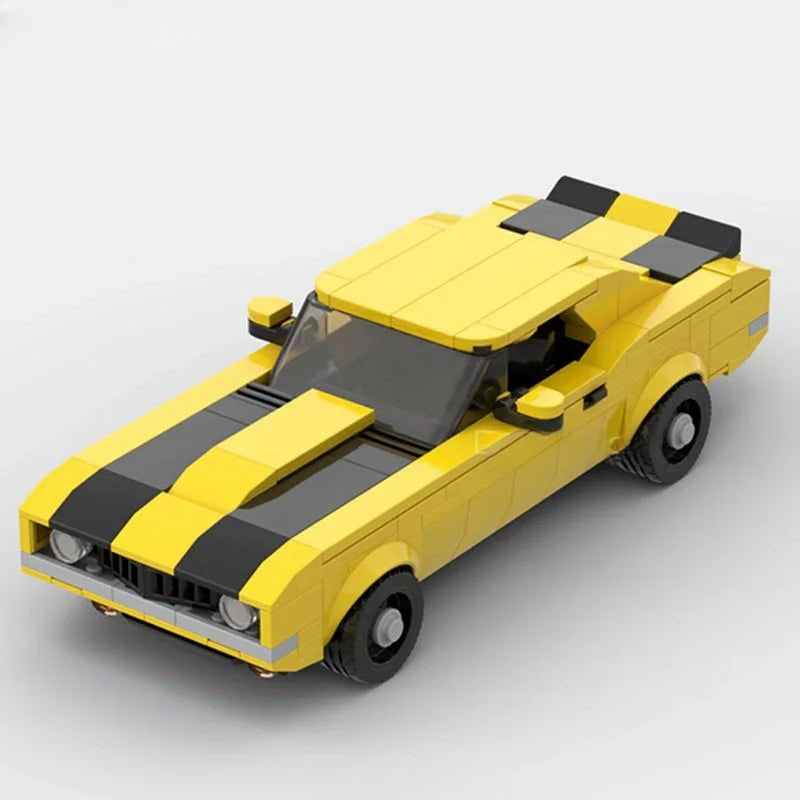 Camaro Z28 Classic Muscle Custom Lego Cars Minifigures Building Block Toys - DelsBricks MinifiguresMinifiguresDelsBricks MinifiguresDelsbricks