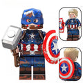 Captain America Steve Rogers Avengers Lego Minifigures Custom Toys 2 - DelsBricks MinifiguresMinifiguresDelsBricks MinifiguresDelsbricks