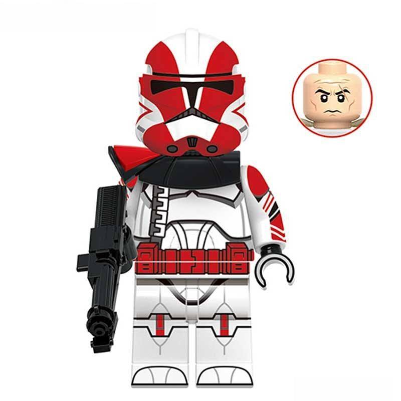 Captain Grey Clone Trooper Lego Star Wars Minifigures Custom Toys - DelsBricks MinifiguresLego Star Wars MinifiguresDelsBricks MinifiguresDelsbricks.com