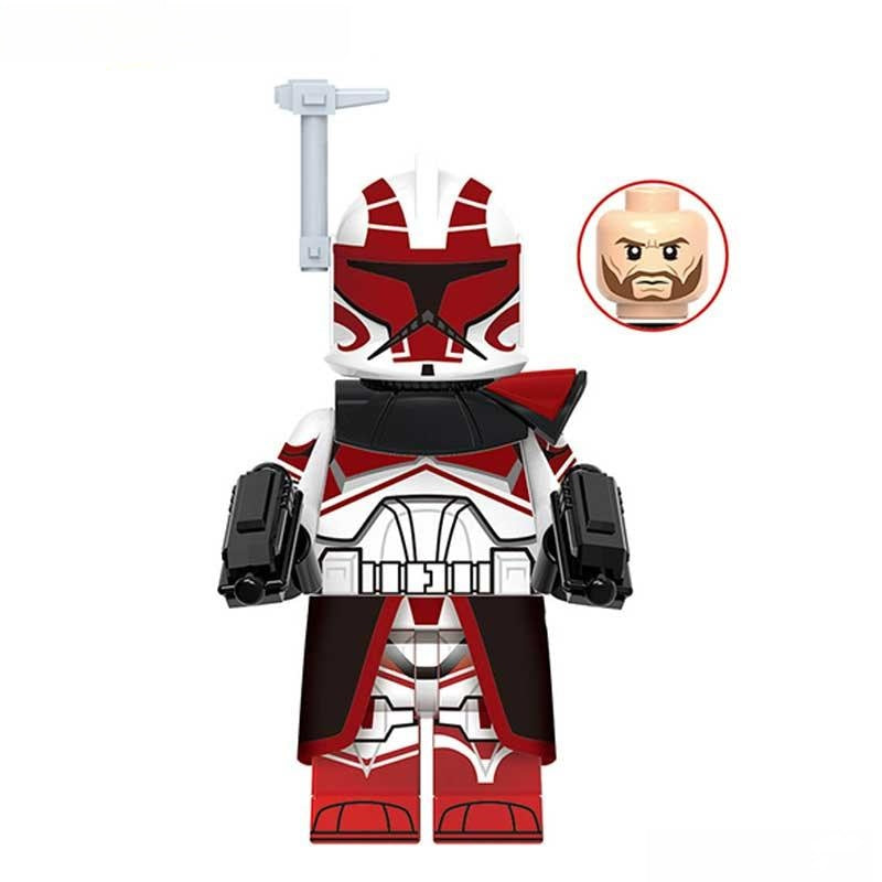 Captain Keeli Clone Trooper Lego Star Wars Minifigures - DelsBricks MinifiguresLego Star Wars MinifiguresDelsBricks MinifiguresDelsbricks.com