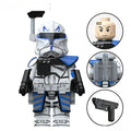 captain Rex 501st Clone trooper Star Wars Lego Minifigures Custom Toys S3 - DelsBricks MinifiguresLego Star Wars MinifiguresDelsBricks MinifiguresDelsbricks.com