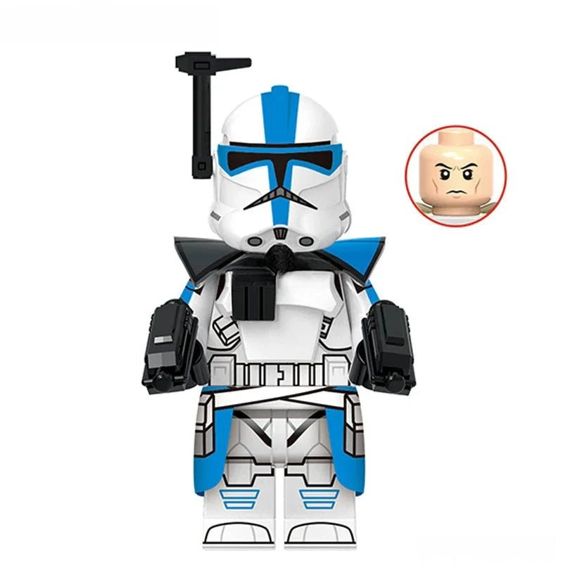 Captian Alpha Clone Trooper Star Wars Lego Minifigures Custom Toys - DelsBricks MinifiguresLego Star Wars MinifiguresDelsBricks MinifiguresDelsbricks.com