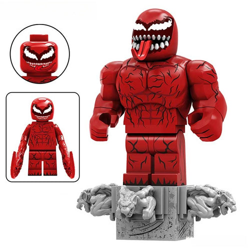 Carnage from Spider - Man Venom Lego Minifigures Custom Toys 4 - DelsBricks MinifiguresSpiderman Lego MinifiguresDelsBricks MinifiguresDelsbricks.com