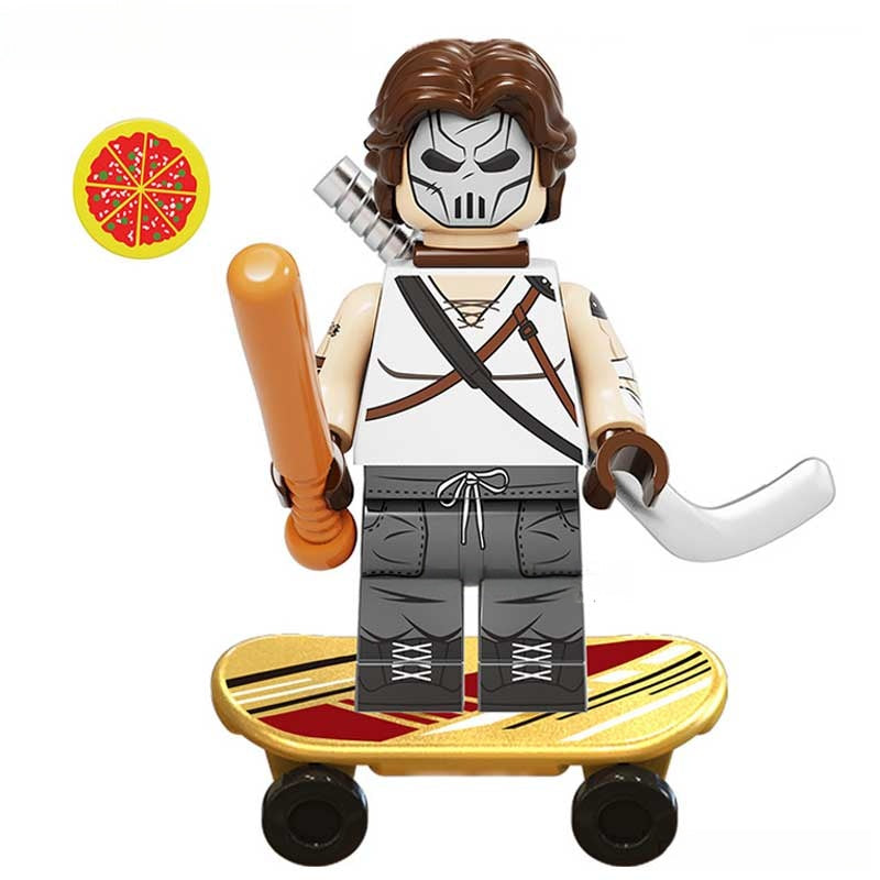 Casey Jones Teenage Mutant Ninja Turtles LEGO-compatible custom minifigure minifigure toys