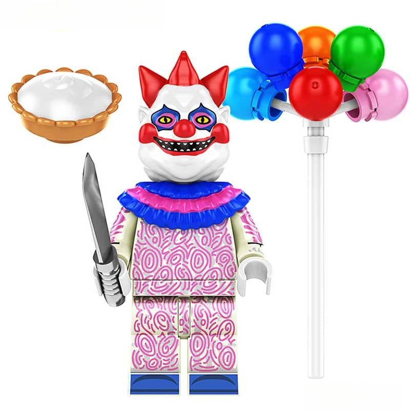 Chubby from Killer Clowns From Outer Space movie Lego Minifigures custom toys 5 - DelsBricks MinifiguresLego Horror MinifiguresDelsBricks MinifiguresDelsbricks.com