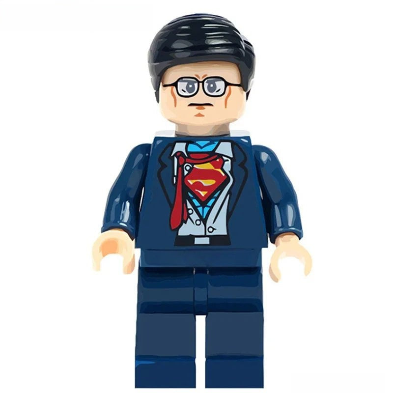 Clark Kent Superman Lego Minifigures Custom Toys - DelsBricks MinifiguresMinifiguresDelsBricks MinifiguresDelsbricks