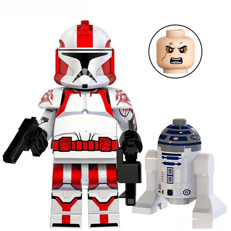 Clone Commander Stone Lego Star wars Minifigures - DelsBricks MinifiguresLego Star Wars MinifiguresDelsBricks MinifiguresDelsbricks.com