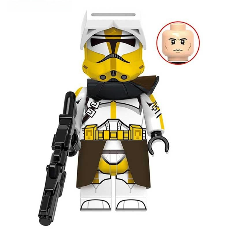 Commander Bly Clone Trooper LEGO-Star Wars minifigure toy for Republic army collection -minifigure toys