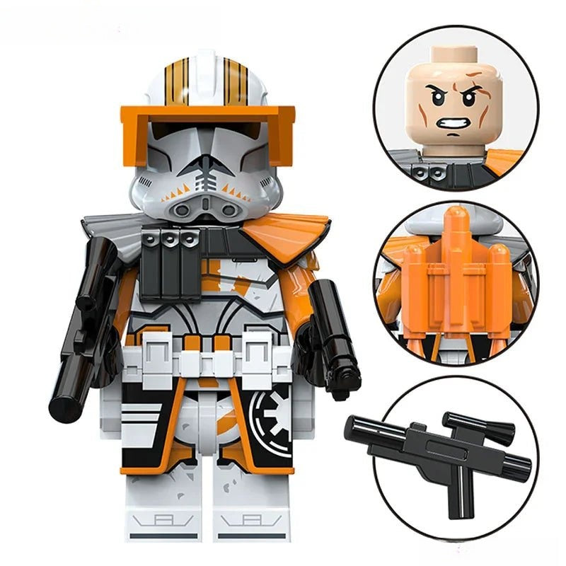 Commander Cody Star Wars Lego Minifigures Custom Toys 1 - DelsBricks MinifiguresLego Star Wars MinifiguresDelsBricks MinifiguresDelsbricks.com