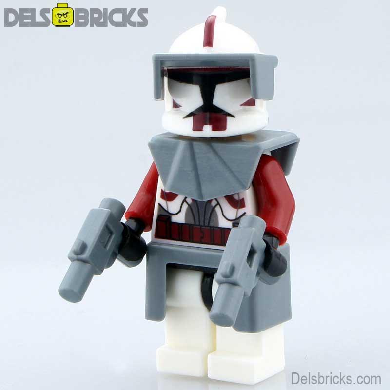 Commander Fox Phase 1 ARC Clone trooper Lego Minifigures - DelsBricks MinifiguresLego Star Wars MinifiguresDelsBricks MinifiguresDelsbricks.com