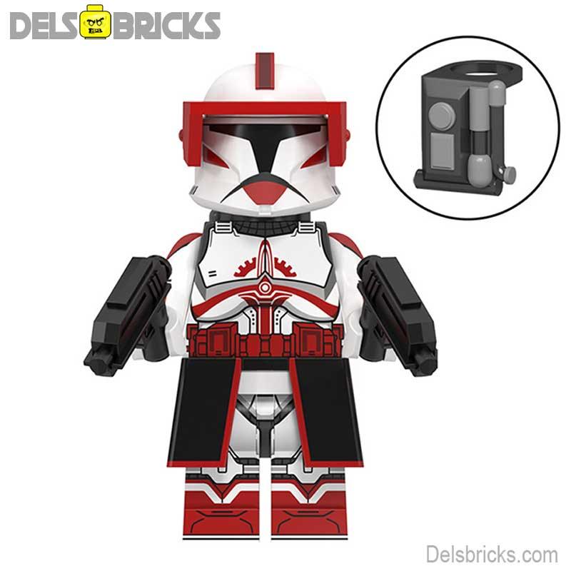 Commander Fox Star Wars Lego Minifigures Custom Toys - DelsBricks MinifiguresLego Star Wars MinifiguresDelsBricks MinifiguresDelsbricks.com