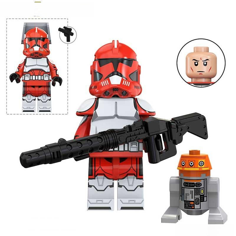 Commander Fox with Droid (New) Lego Star Wars Minifigures - DelsBricks MinifiguresLego Star Wars MinifiguresDelsBricks MinifiguresDelsbricks.com