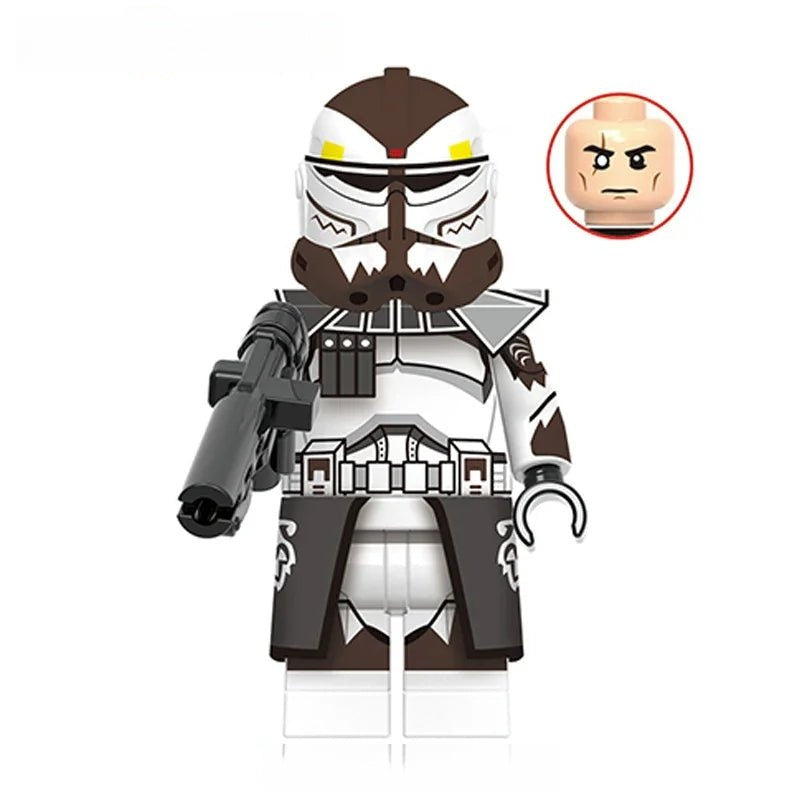 Commander Wolffe Star Wars Lego Minifigures Custom Toys 1 - DelsBricks MinifiguresLego Star Wars MinifiguresDelsBricks MinifiguresDelsbricks.com