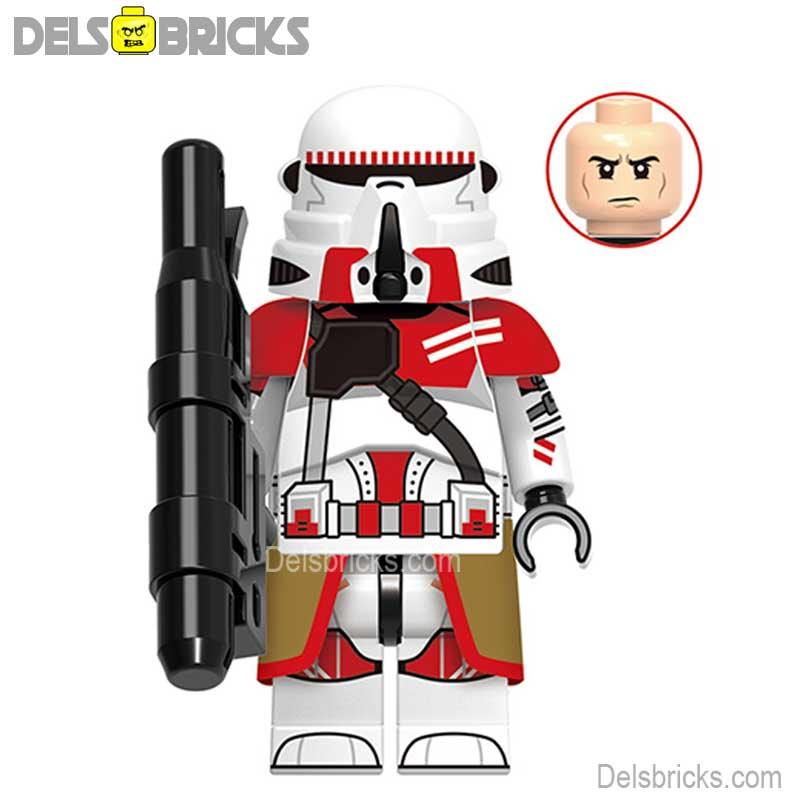 Coruscant Shock Airborne Clone trooper | Lego Star Wars Minifigures Custom Toys - DelsBricks MinifiguresLego Star Wars MinifiguresDelsBricks MinifiguresDelsbricks.com