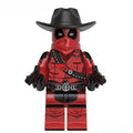Cowboy deadpool from Deadpool & Wolverine Movie Lego Minifigures Custom Toys - DelsBricks MinifiguresMinifiguresDelsBricks MinifiguresDelsbricks
