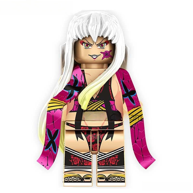 Daki Demon Slayer Anime Lego Minifigures Custom Toys - DelsBricks MinifiguresMinifiguresDelsBricks MinifiguresDelsbricks