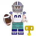 Dallas Cowboys NFL Football Teams Lego Minifigures Custom Toys - DelsBricks MinifiguresMinifiguresDelsBricks MinifiguresDelsbricks