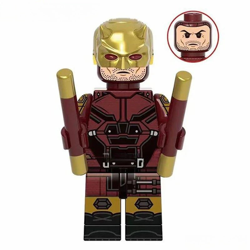 Daredevil Matt Murdock Best Lego Minifigures Custom Toys 2 - DelsBricks MinifiguresMinifiguresDelsBricks MinifiguresDelsbricks