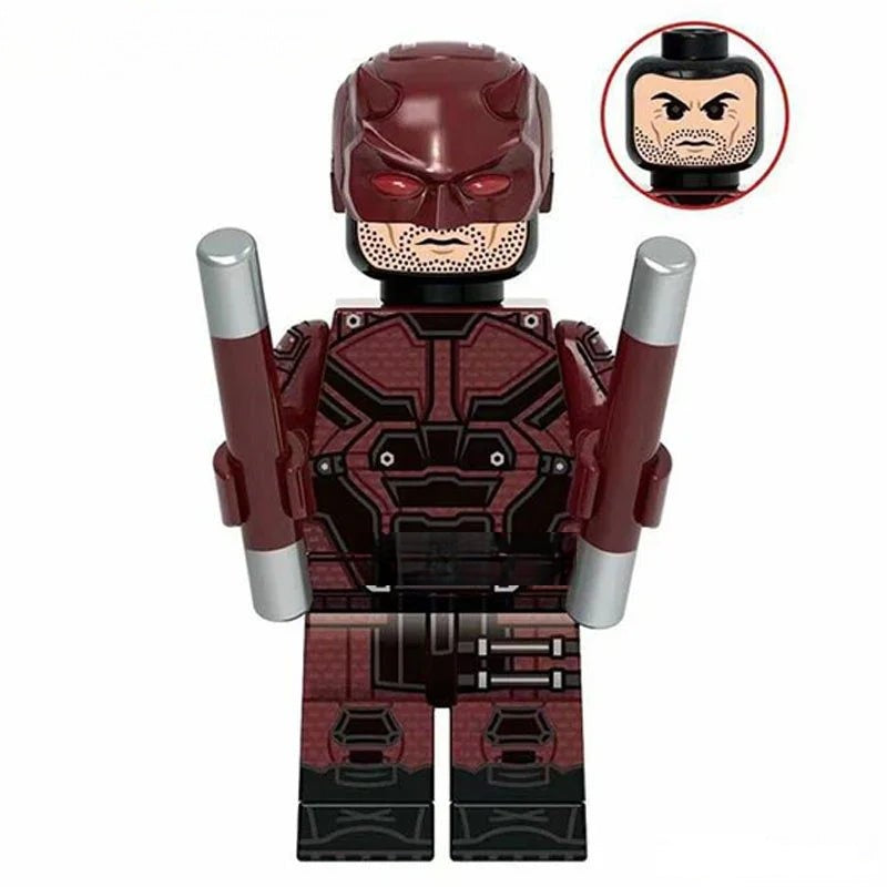 Daredevil Matt Murdock Best Lego Minifigures Custom Toys 4 - DelsBricks MinifiguresMinifiguresDelsBricks MinifiguresDelsbricks