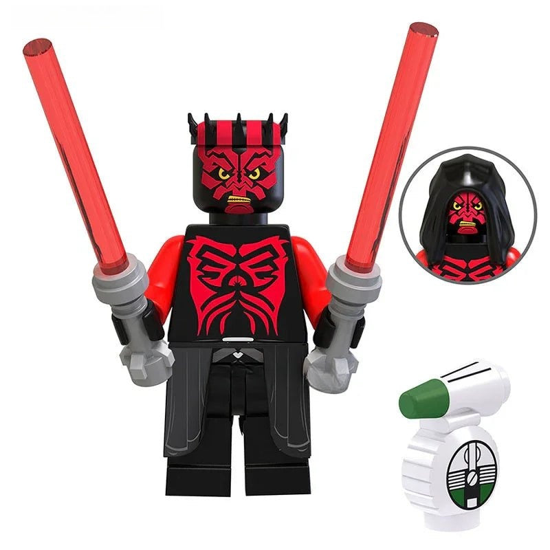 Darth Maul Lego Star Wars Minifigures Custom Toys 3 - DelsBricks MinifiguresLego Star Wars MinifiguresDelsBricks MinifiguresDelsbricks.com