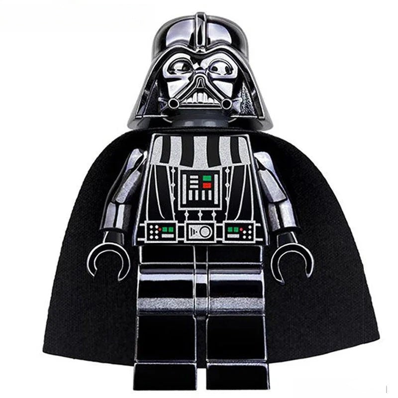 Darth Vader (Metallic) Lego Star Wars Minifigures Custom Toys - DelsBricks MinifiguresLego Star Wars MinifiguresDelsBricks MinifiguresDelsbricks.com