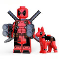 Deadpool & Dog Marvel MCU Lego Minifigures Custom Toys 1 - DelsBricks MinifiguresMinifiguresDelsBricks MinifiguresDelsbricks