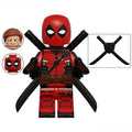 Deadpool from Deadpool & Wolverine Movie Marvel MCU Lego Minifigures Custom Toys - DelsBricks MinifiguresMinifiguresDelsBricks MinifiguresDelsbricks