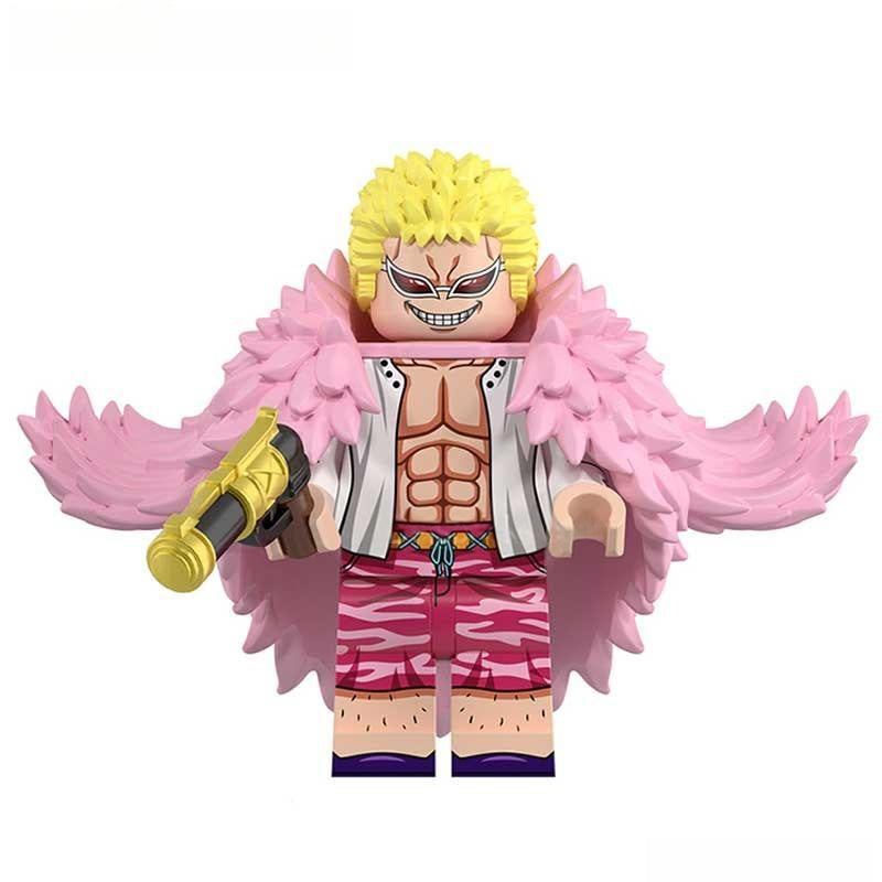 Doflamingo from ONE PIECE Anime Lego Minifigures custom toys 1 - DelsBricks MinifiguresMinifiguresDelsBricks MinifiguresDelsbricks