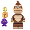Donkey Kong Super Mario Brothers Lego Minifigures Custom Toys - DelsBricks MinifiguresMinifiguresDelsBricks MinifiguresDelsbricks