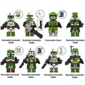 Doom's Unit Doomsday Quad Clone troopers Set of 8 | Lego Minifigures Custom Toys - DelsBricks MinifiguresLego Star Wars MinifiguresDelsBricks MinifiguresDelsbricks.com