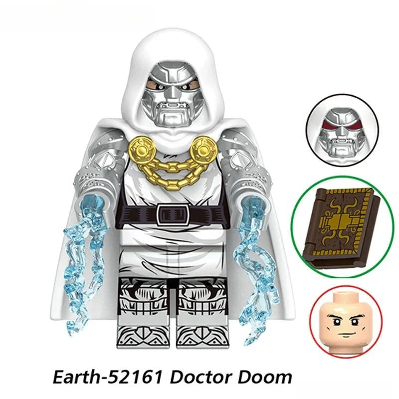 Dr Doom Earth 52161 Lego Minifigures Custom Toys Marvel MCU - DelsBricks MinifiguresMinifiguresDelsBricks MinifiguresDelsbricks