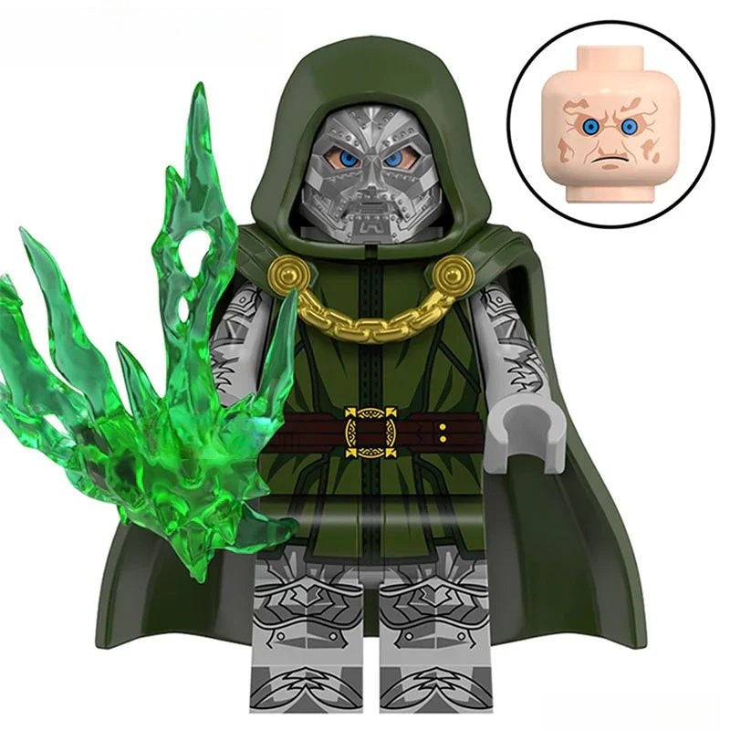 Dr Doom Fantastic Four First Steps Lego Minifigures Custom Toys 1 - DelsBricks MinifiguresMinifiguresDelsBricks MinifiguresDelsbricks
