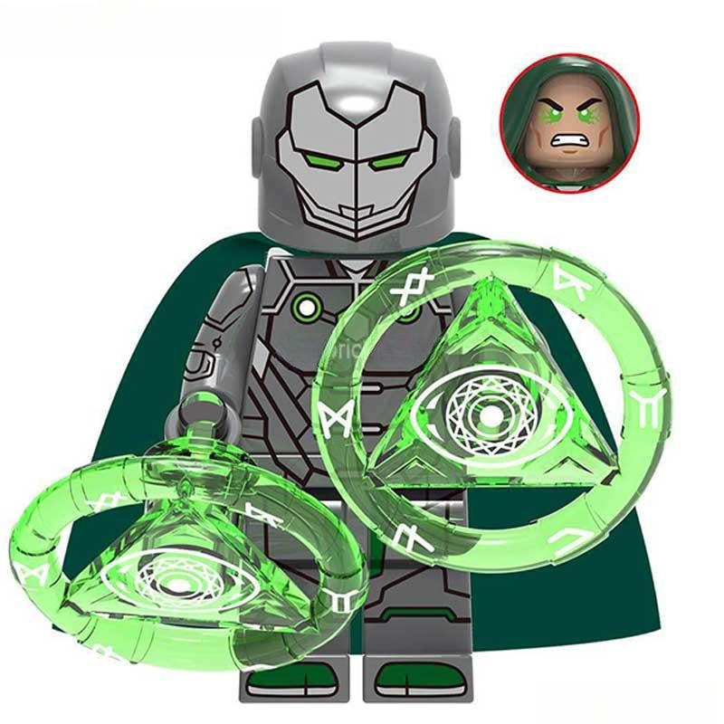 Dr Doom Infamous Ironman Suit lego Minifigures Custom Toys - DelsBricks MinifiguresMinifiguresDelsBricks MinifiguresDelsbricks