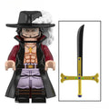 Dracule Mihawk from ONE PIECE Anime Lego Minifigures custom toys - DelsBricks MinifiguresMinifiguresDelsBricks MinifiguresDelsbricks