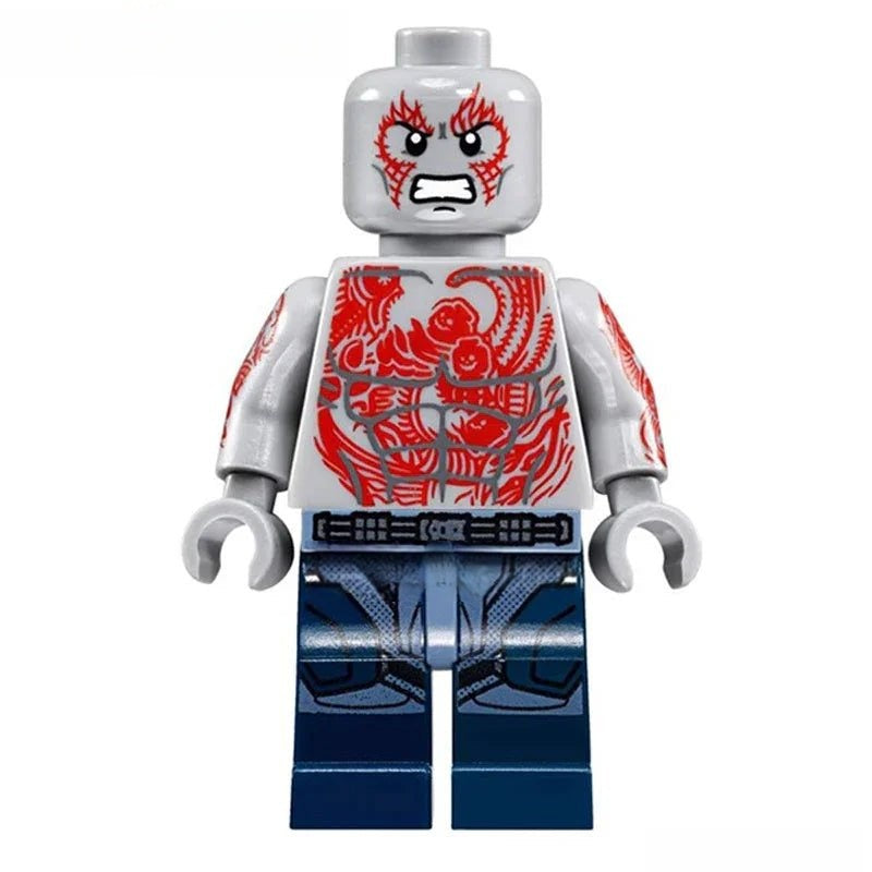 Drax the Destroyer Guardians of the Galaxy Lego Marvel Minifigures - DelsBricks MinifiguresMinifiguresDelsBricks MinifiguresDelsbricks