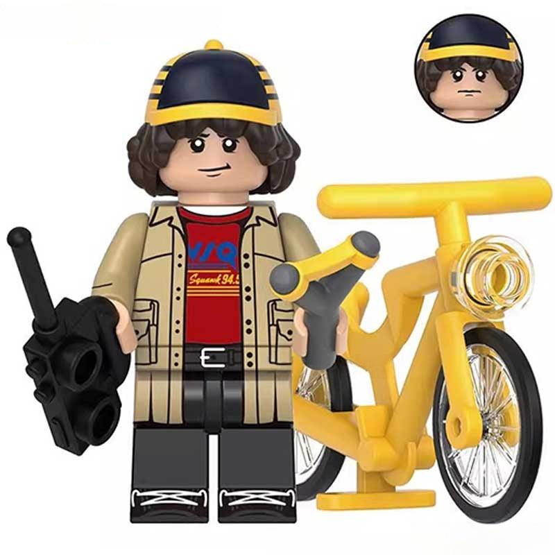Dustin Henderson Stranger Things Lego Minifigures Custom Toys - DelsBricks MinifiguresMinifiguresDelsBricks MinifiguresDelsbricks