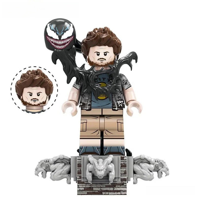 Eddie brock from Venom 3 Lego Minifigures Custom Toys - DelsBricks MinifiguresSpiderman Lego MinifiguresDelsBricks MinifiguresDelsbricks.com