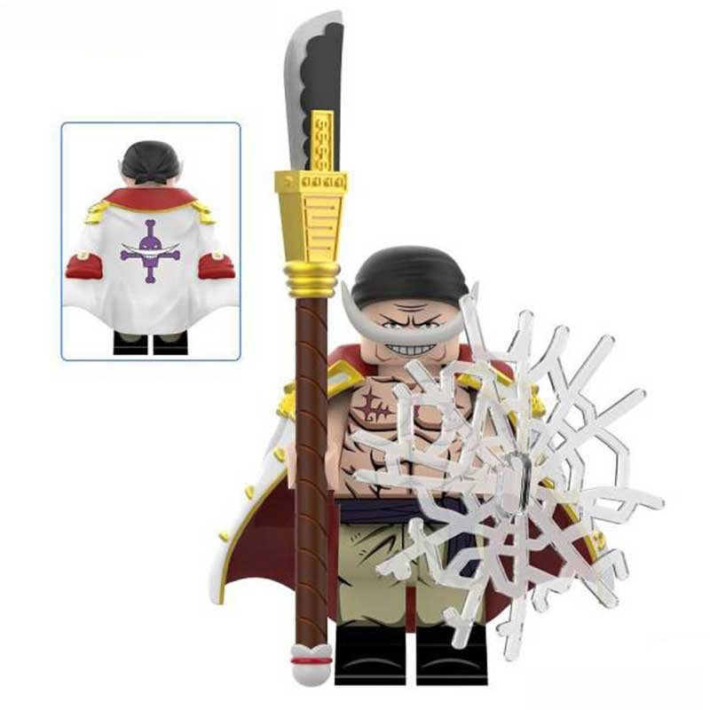 Edward Newgate ONE PIECE Anime Lego Minifigures custom toys 4 - DelsBricks MinifiguresMinifiguresDelsBricks MinifiguresDelsbricks