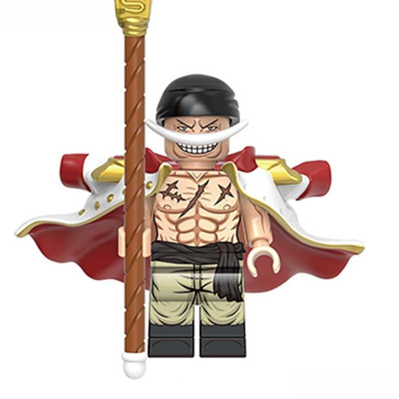 Edward Newgate ONE PIECE Anime Lego Minifigures custom toys - DelsBricks MinifiguresMinifiguresDelsBricks MinifiguresDelsbricks