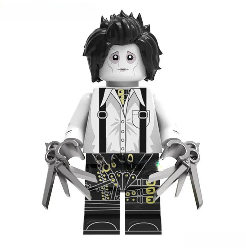 Edward scissorhands Lego Minifigures Custom Toys New 2 - DelsBricks MinifiguresMinifiguresDelsBricks MinifiguresDelsbricks