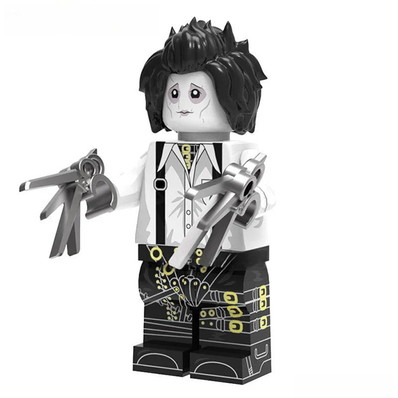Edward scissorhands Lego Minifigures Custom Toys New 2 - DelsBricks MinifiguresMinifiguresDelsBricks MinifiguresDelsbricks
