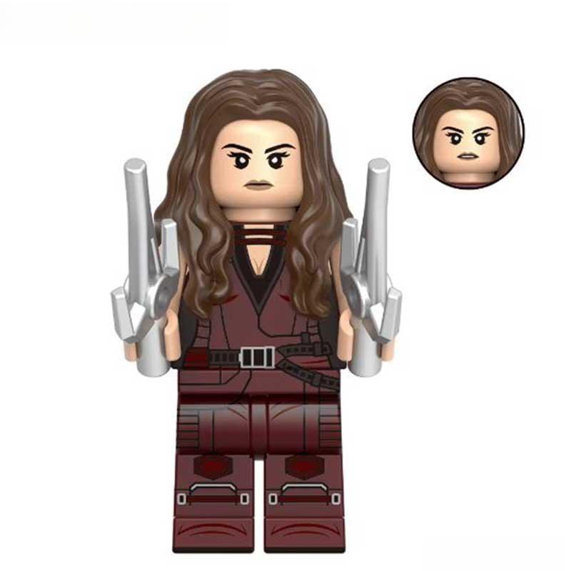 Elektra from Deadpool & Wolverine Movie Lego Minifigures Custom Toys - DelsBricks MinifiguresMinifiguresDelsBricks MinifiguresDelsbricks