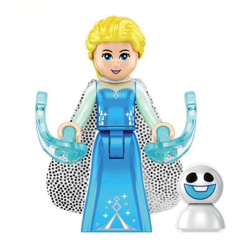Elsa from Disney's Frozen Lego Minifigures Custom Toys 4 - DelsBricks MinifiguresMinifiguresDelsBricks MinifiguresDelsbricks