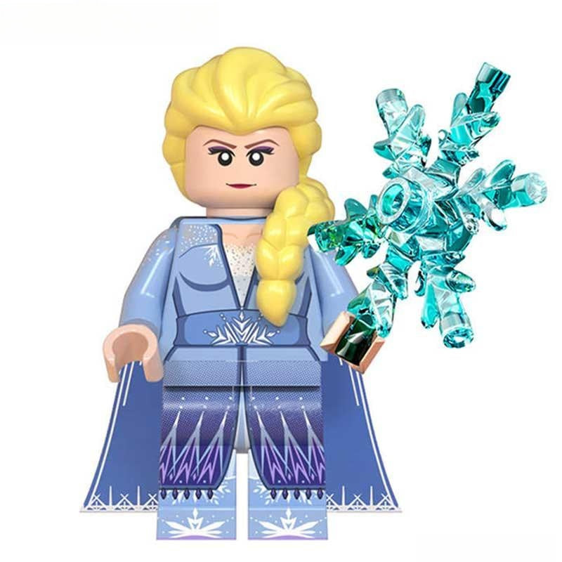 Elsa from Frozen Disney Lego Minifigures Custom Toys 2 - DelsBricks MinifiguresMinifiguresDelsBricks MinifiguresDelsbricks