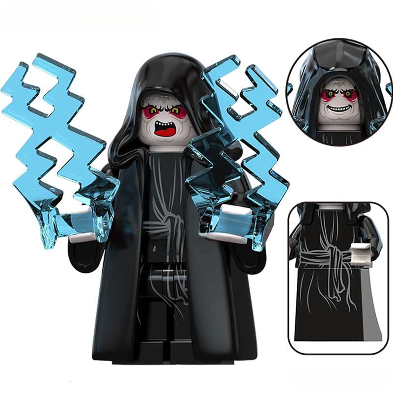Emperor Palpatine Star wars Lego Minifigures custom Toys 2 - DelsBricks MinifiguresLego Star Wars MinifiguresDelsBricks MinifiguresDelsbricks.com