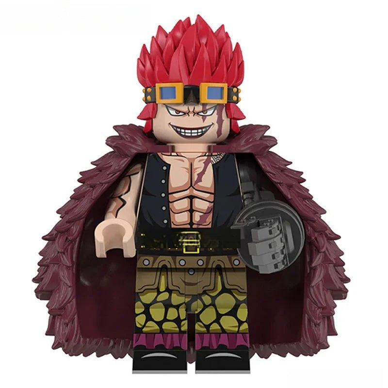 Eustass Kid from ONE PIECE Anime Lego Minifigures custom toys - DelsBricks MinifiguresMinifiguresDelsBricks MinifiguresDelsbricks