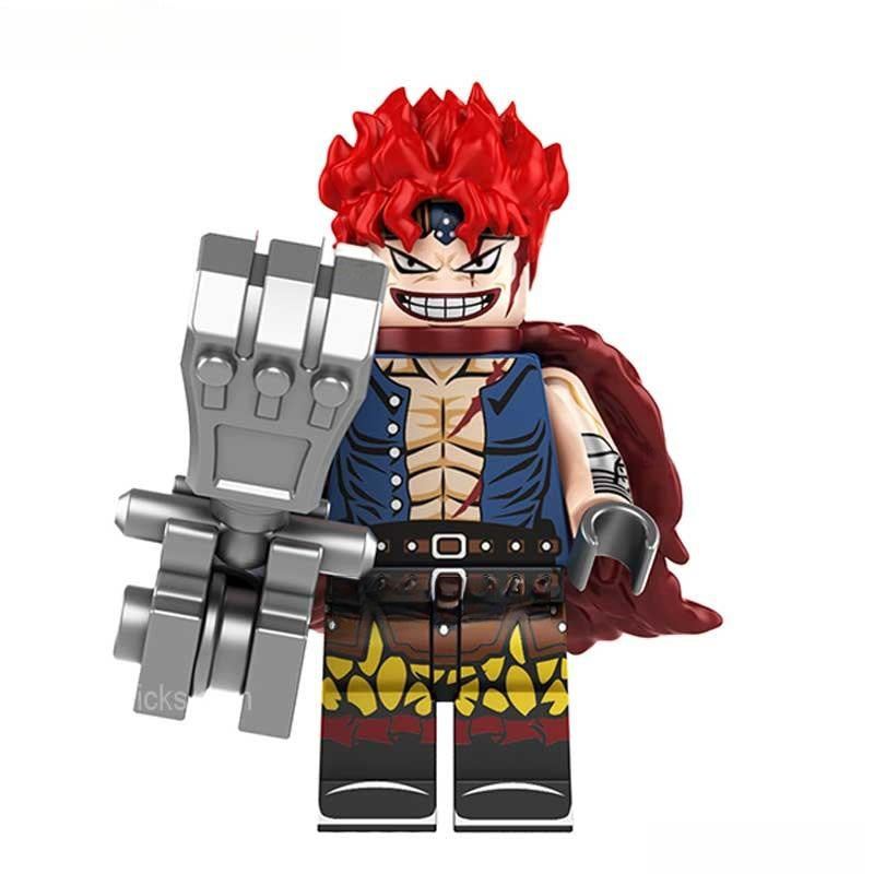 Eustass Kidd from One Piece Lego Anime Minifigures Custom Toys set s7 - DelsBricks MinifiguresMinifiguresDelsBricks MinifiguresDelsbricks