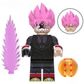Evil Goku Black Dragon Ball Z Best Lego Minifigures Custom Anime Toys - DelsBricks MinifiguresMinifiguresDelsBricks MinifiguresDelsbricks