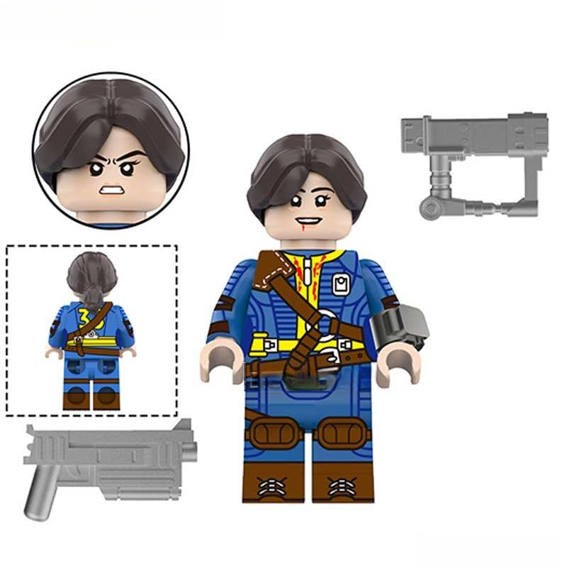 Fallout Lucy maclean Lego Minifigures Custom Toys - DelsBricks MinifiguresMinifiguresDelsBricks MinifiguresDelsbricks
